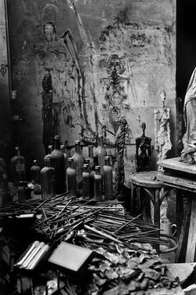 studio sculptor Alberto Giacometti 1958 Nick Cave Red Hand Files