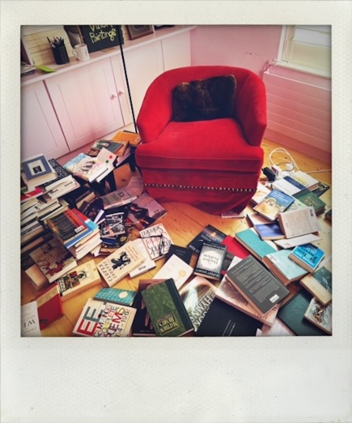 Nick Cave Office Red Hand Files Chair