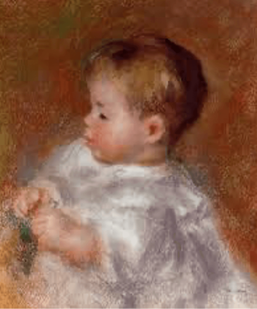 CHILD BY AUGUSTE RENOIR, 1904 NICK CAVE RED HAND FILES